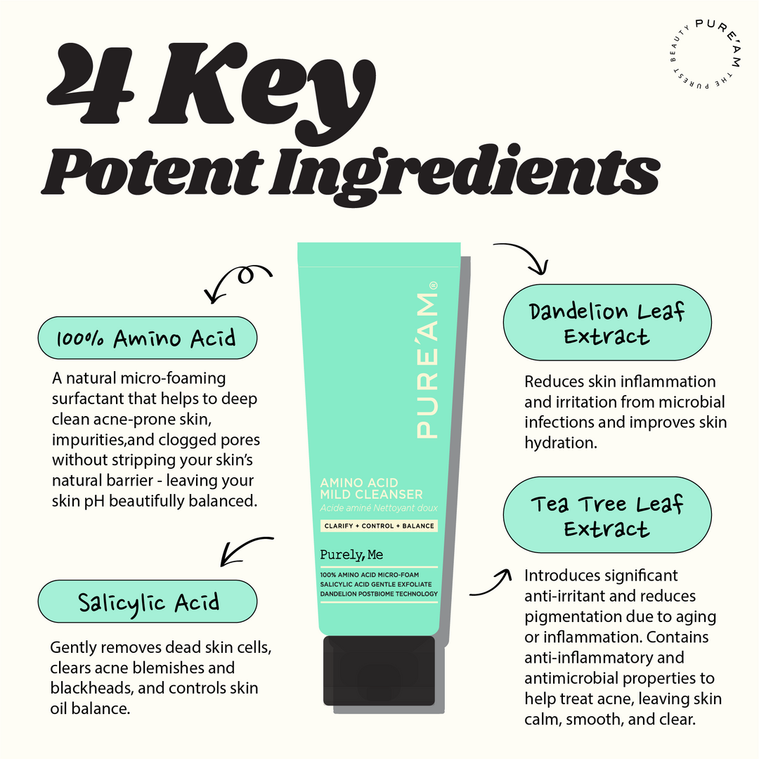 AMINO ACID MILD CLEANSER | PURE'AM